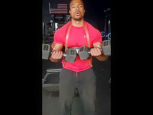 Huge Pumped Biceps
