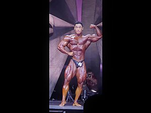 Korean bodybuilder Seo Ju-seong