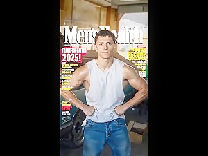 Tom Holland for Men's Health Editorial ANIMATED