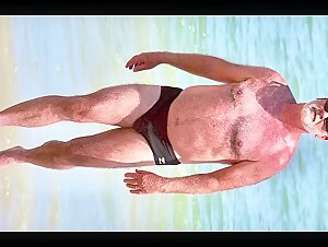 Fetishizing This Dad's Bristly Hairy Thick Muscular Legs