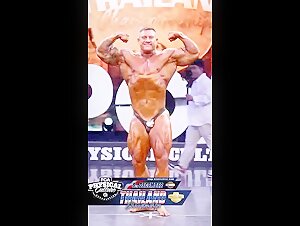 A hot tough bodybuilder