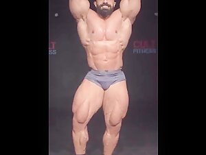 Big, Juicy Pro Bodybuilder Behrouz Tabani