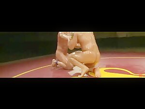 oil wrestling & fuck