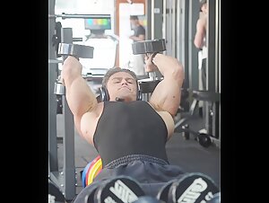 Mathieu and his arms