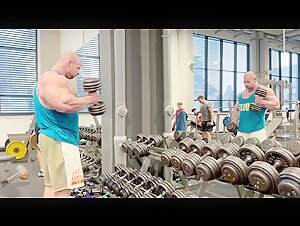 Michal Krizo Krizanek Bicep Workout Porn