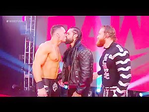 Seth spit kissing
