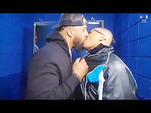 Hot spit kiss