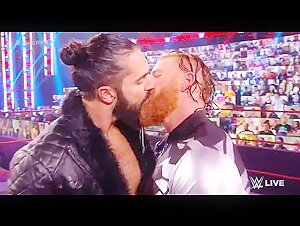 Seth hot spit kissing