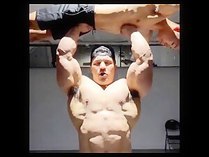 Overhead press and armpit muscle compilation PART ONE