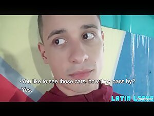 Latino sucking cock
