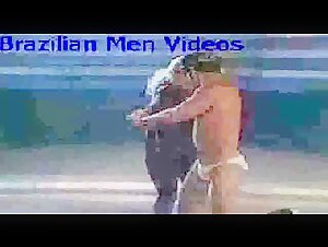 Strippers in thong Brazil TV show 90s