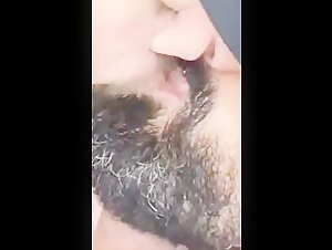 Muscled hairy pits sniff 4