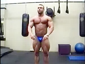 Johnny Handsome 2005 Gym Posing